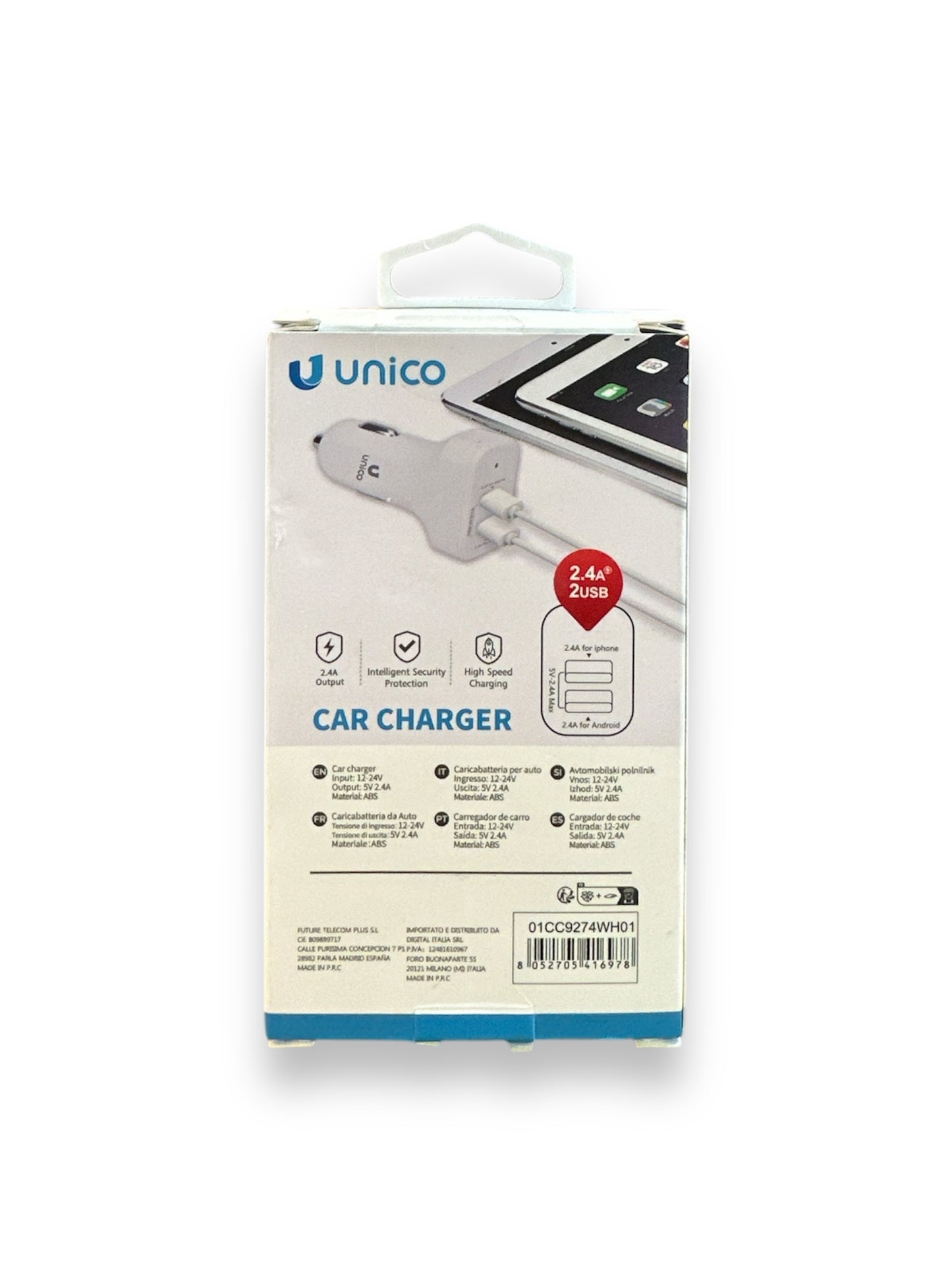 Caricatore da Auto 2.4A