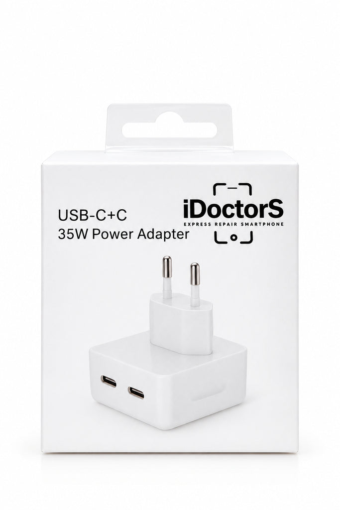 Alimentatore da 35W a doppia porta USB‑C Compatibile